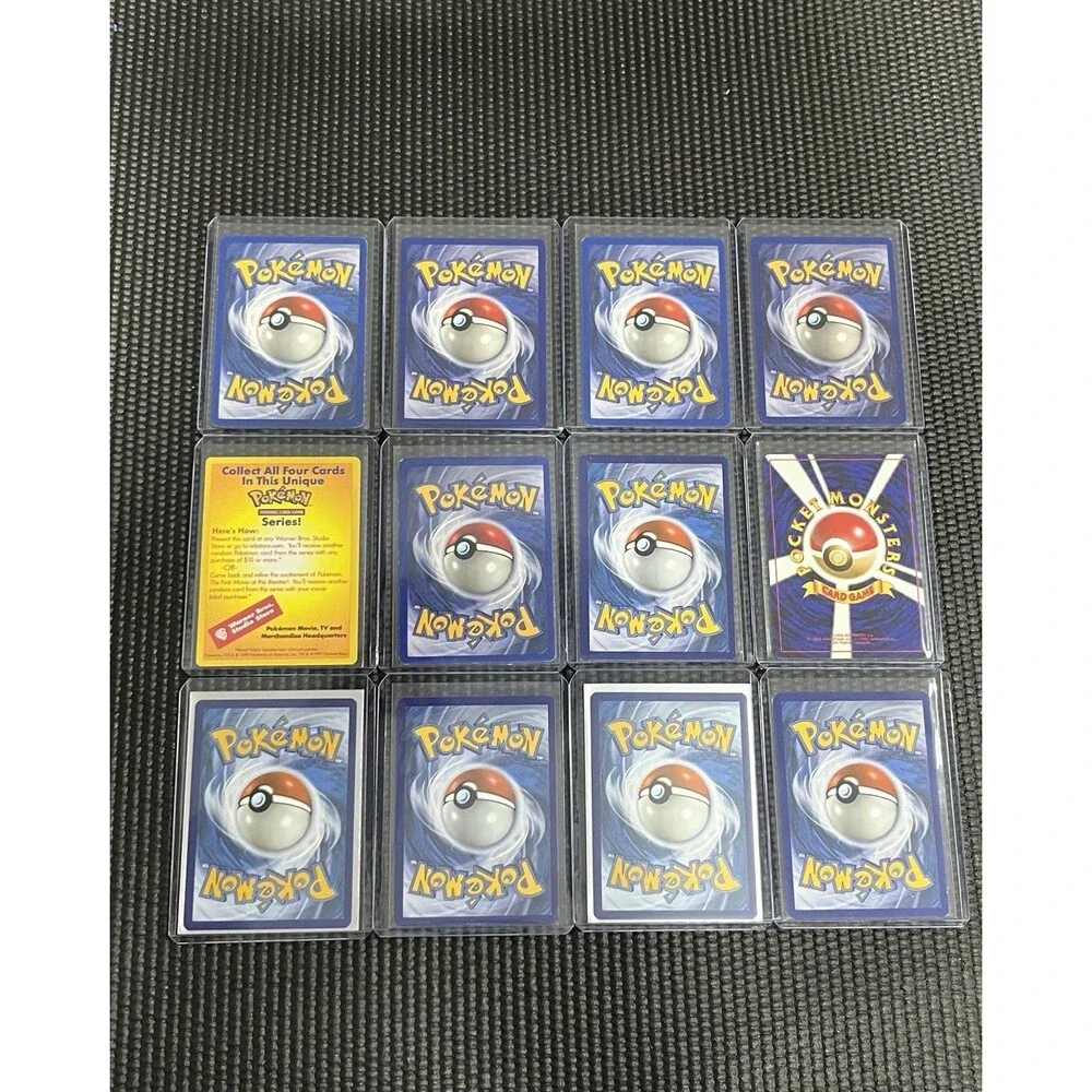 Vintage Pokemon Lot Poliwrath Holo Base Set Catch Mew League Promo 12pc
